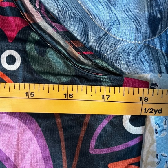 Desigual Tribal Retro Slinky Midi Dress XL - Picture 16 of 16